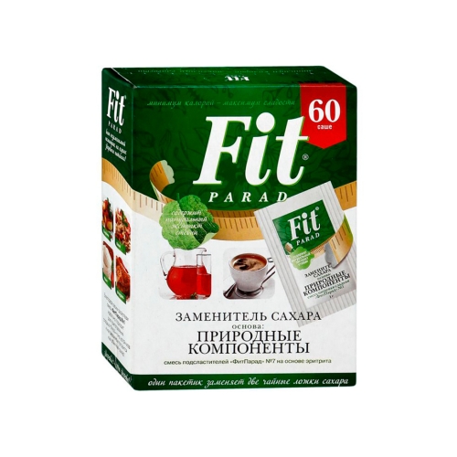 Заменитель Сахара «ФитПарад №7», Питэко, 60 г