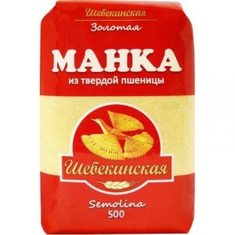 Крупа манная Шебекинская, марка Т, Инфолинк, 500 г