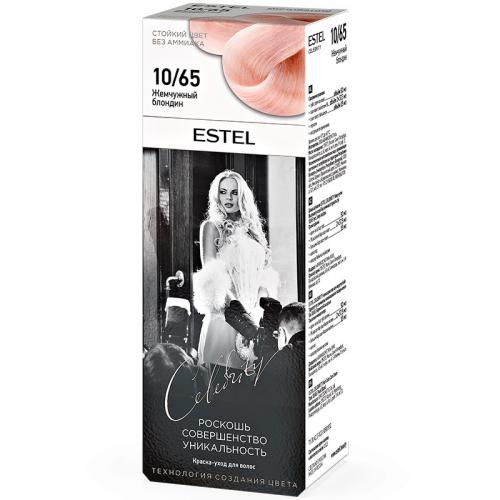 Краска-уход Estel Celebrity для волос, 10/65 жемчужный блондин, Эстель, 140 мл