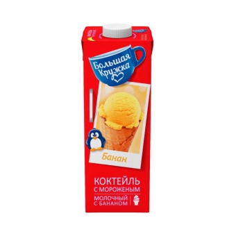 Коктейль «Большая Кружка» банановый, Галактика, 980 г