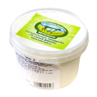 Сметана «Домашняя» 30%, ФХ «Муслим», 250 г