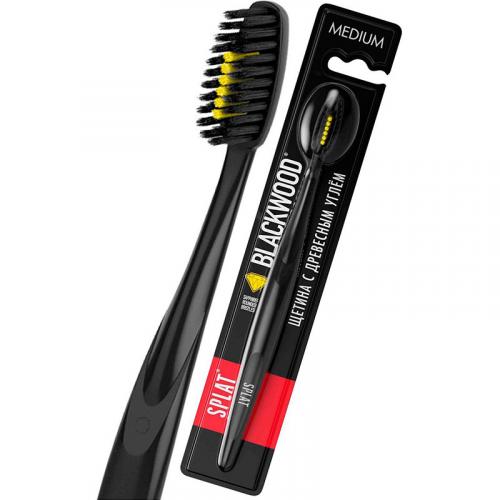 Щетка зубная Splat Special Blackwood, средняя жесткость, SPLAT, .