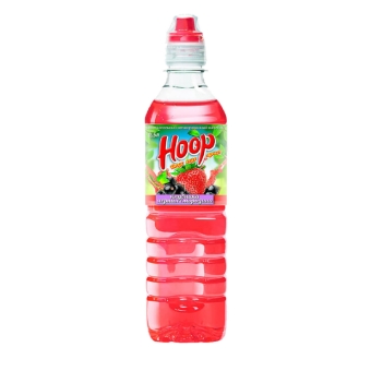 Напиток негазированный «HOOP» вкус Клубники/Смородины, Мегапак, 2 л