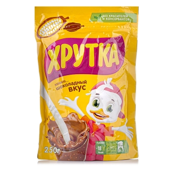 Какао порошок Хрутка быстрорастворимый, Нестле, 250 г