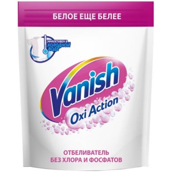 Отбеливатель Vanish Oxi Action для белых тканей, порошок, Reckitt Benckiser (HyHo), 250 г