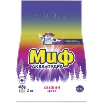 Порошок стиральный МИФ «Свежий цвет», Procter & Gamble, 2000 г