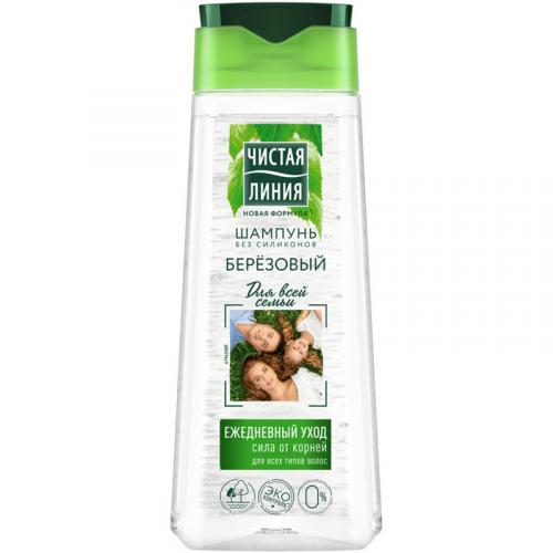 Шампунь Чистая линия Березовый для всей семьи, Концерн Калина, 250 мл