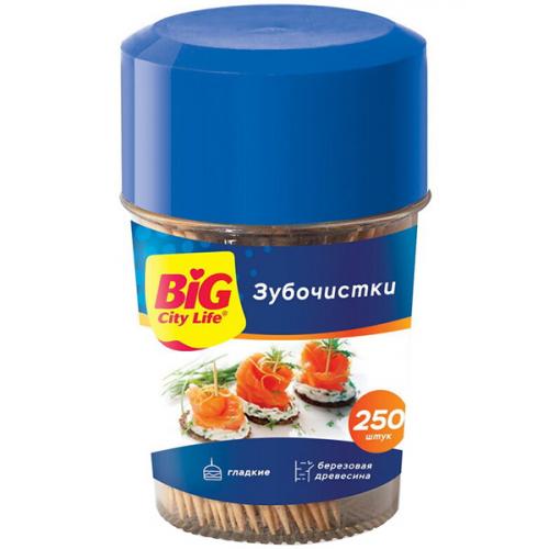 Зубочистки деревянные Big City Life, БИОСФЕРА СЕРВИС, .