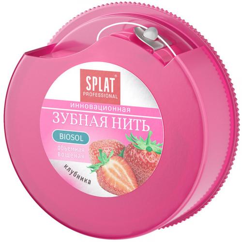 Нить зубная Splat Professional Dental Floss с ароматом клубники, SPLAT, .