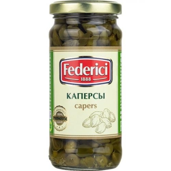 Каперсы Federici, Olive Line International S.L., 230 г