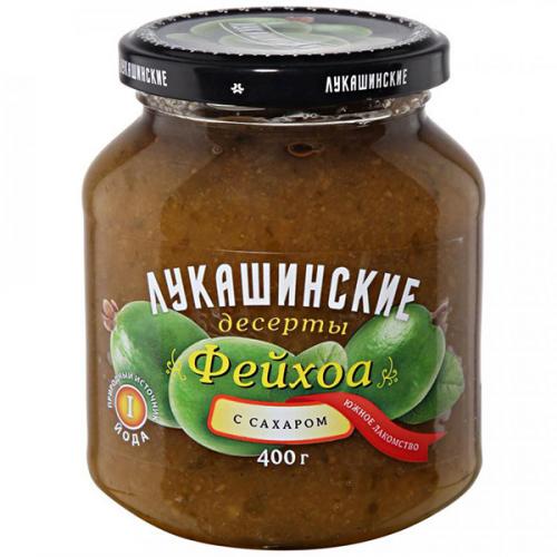 Десерт Лукашинские Фейхоа с сахаром, ФОРВАРД, 400 г