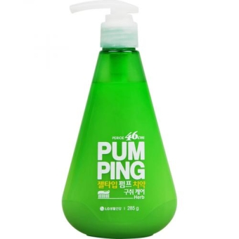 Паста зубная освежающая Perioe Breath Care Pumping Toothpaste, Градиент, 285 г