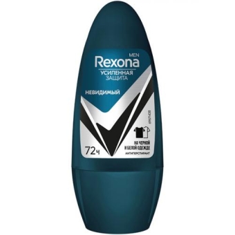 Антиперспирант шариковый Rexona Men Невидимый, Unilever HPC, 50 мл