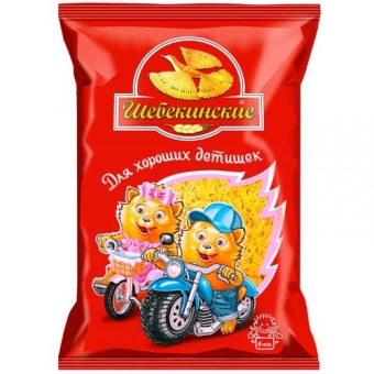 Макаронные изделия Шебекинские 191 Головоломки, Инфолинк, 450 г