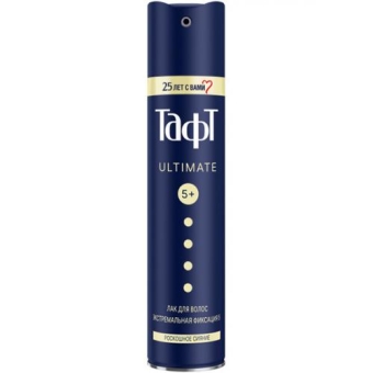 Лак для волос Тафт Ultimate, экстремальная фиксация, Лаб Индастриз, 225 мл