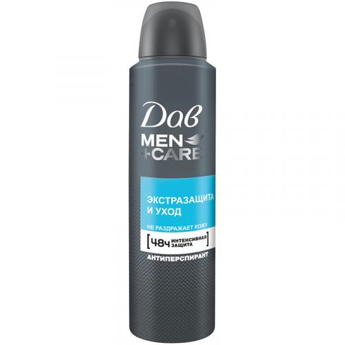 Антиперспирант-аэрозоль Дав Men + Care Экстразащита и уход, Unilever HPC, 150 мл