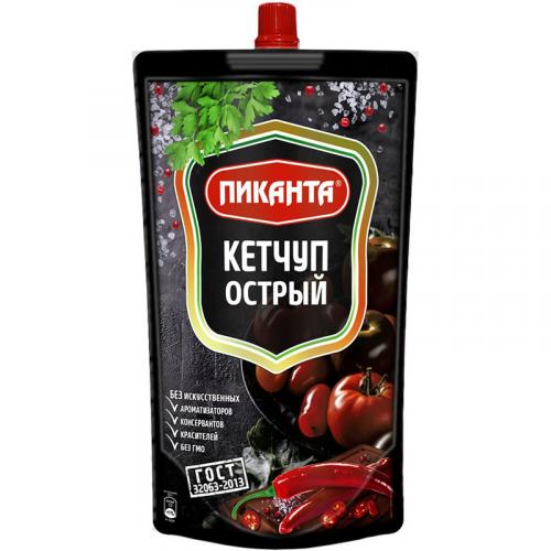 Кетчуп Пиканта Острый, Пиканта, 280 г