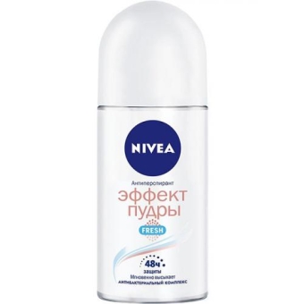 Антиперспирант роликовый Nivea Эффект пудры, Beiersdorf, 50 мл