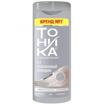 Бальзам оттеночный Тоника для волос, 9.1 Платиновый блондин, БИГ, 150 мл