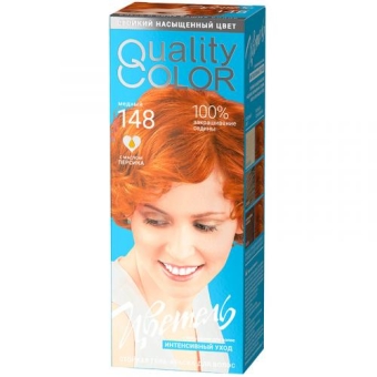 Гель-краска стойкая Цветель для волос, 148 медный, Эстель, 115 мл