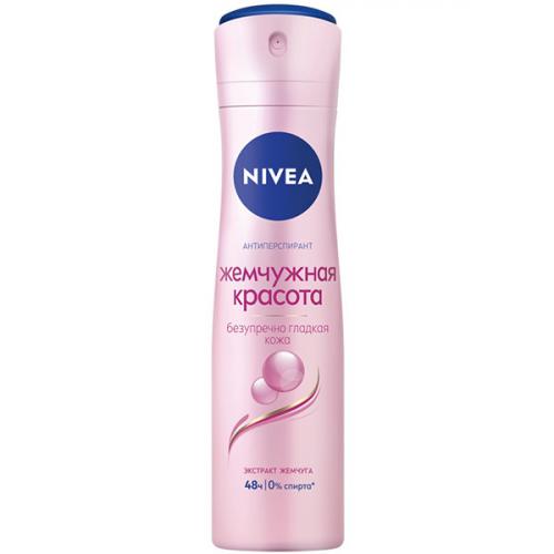 Антиперспирант-спрей Nivea Жемчужная красота, Beiersdorf, 150 мл