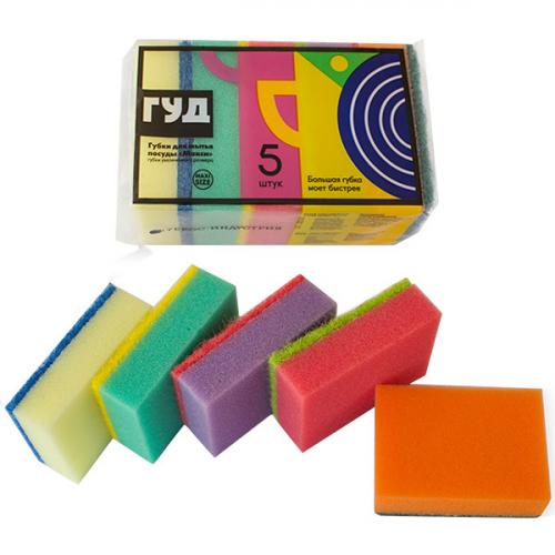 Губки для мытья посуды ГУД Макси, ТЕКОС-ИНДУСТРИЯ,