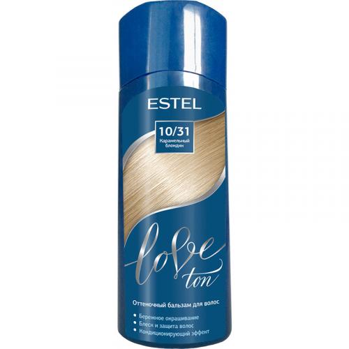 Бальзам оттеночный Estel Love Ton для волос, 10/31 карамельный блондин, Эстель, 150 мл