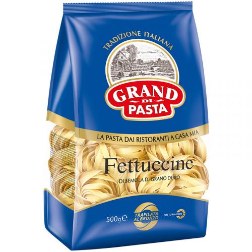 Макаронные изделия Grand di Pasta Fettuccine Гнезда лапша, МАКФА, 500 г
