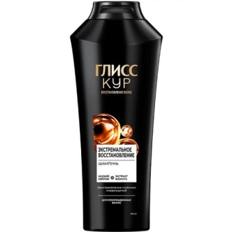 Шампунь Глисс Кур Экстремальное восстановление для поврежденных волос, Лаб Индастриз, 400 мл