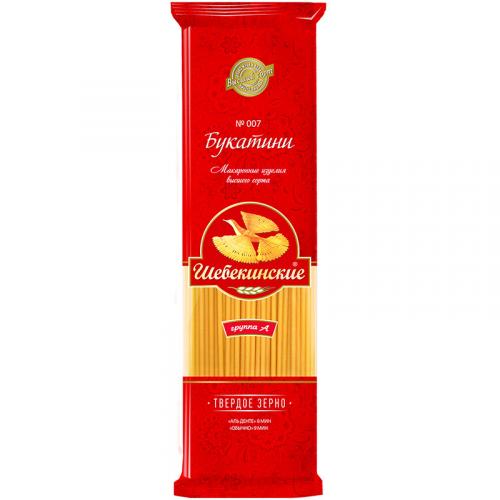Макаронные изделия Шебекинские 007 Спагетти соломка Букатини, Инфолинк, 350 г