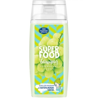 Пенка для умывания Сто рецептов красоты Super Food Увлажнение и тонус, Концерн Калина, 100 мл