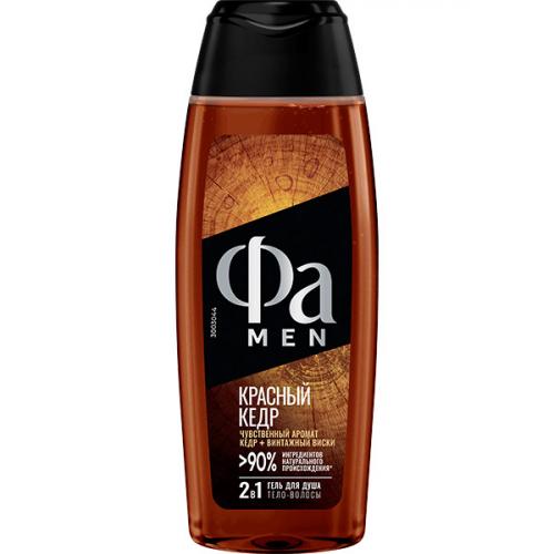Гель для душа Фа Men Красный кедр, Лаб Индастриз, 250 мл