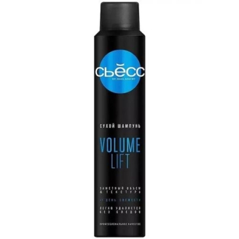 Шампунь сухой Съесс Volume Lift для волос, Лаб Индастриз, 200 мл