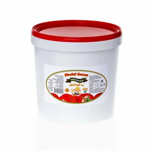 Томатная паста «Shahd Sazan» 28% (ведро), Shahd Sazan, 12 кг