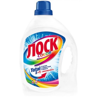Гель для стирки Лоск Color, ЛАБ Индастриз, 1.95 л