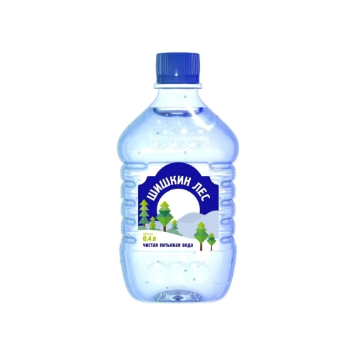Вода питьевая «Шишкин Лес» не/газ, Россия, 0,4 л