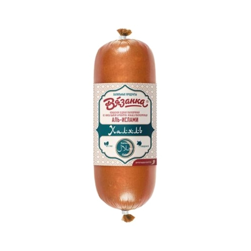 Колбаса Вязанка полукопченая Аль-Ислами Халяль, Агросила, 350 г