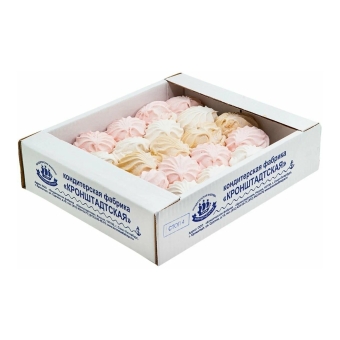 Зефир «Ванильно-малиновый», КФ «Кронштадтская», 1 кг