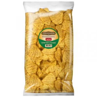 Чипсы кукурузные Delicados Nachos Оригинальные, Мишн Фудс, 500 г