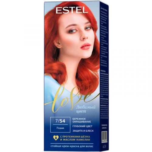 Крем-краска стойкая Estel Love для волос, 7/54 пламя, Эстель, 50 мл