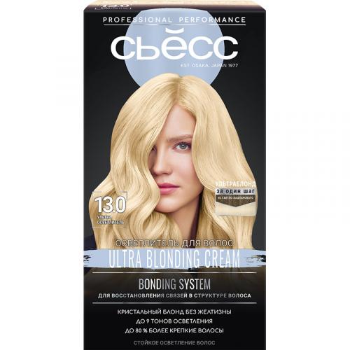 Осветлитель стойкий Сьесс для волос, 13-0 Ультра осветлитель, Лаб Индастриз,