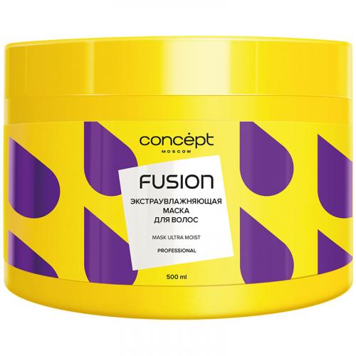 Маска экстраувлажняющая Concept Fusion Ultra Moist для волос, Concept, 500 мл