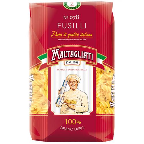 Макаронные изделия Maltagliati 078 Fusilli Спираль, ИНФОЛИНК, 450 г