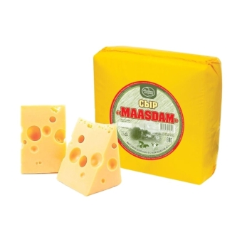 Маасдам сыр 45% полутвердый, Минский МЗ №1,