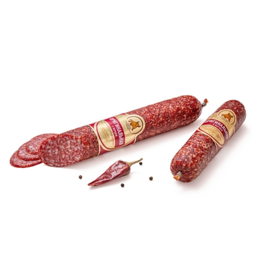 Колбаса Оригинальная с перцем сырокопченая, г.Новосибирск, 300 г