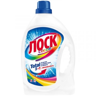 Гель для стирки Лоск Color, ЛАБ Индастриз, 2.6 л