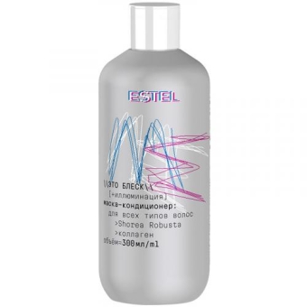 Маска-кондиционер Estel Me Это блеск + Иллюминация для всех типов волос, Эстель, 300 мл
