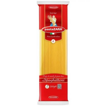 Макаронные изделия Pasta Zara 004 Спагетти классические, Инфолинк, 500 г