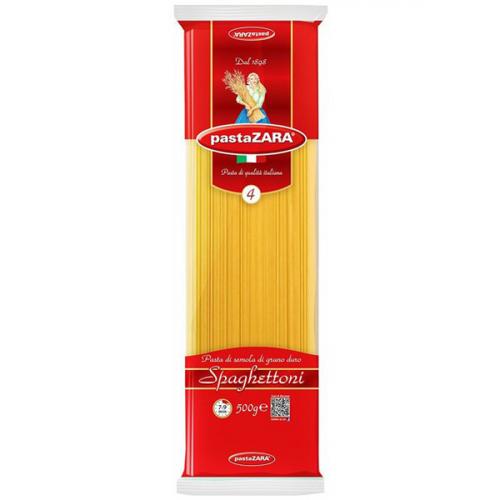 Макаронные изделия Pasta Zara 004 Спагетти классические, Инфолинк, 500 г