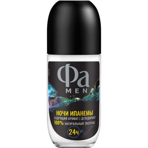 Дезодорант роликовый Фа Men Ночи Ипанемы, Лаб Индастриз, 50 мл